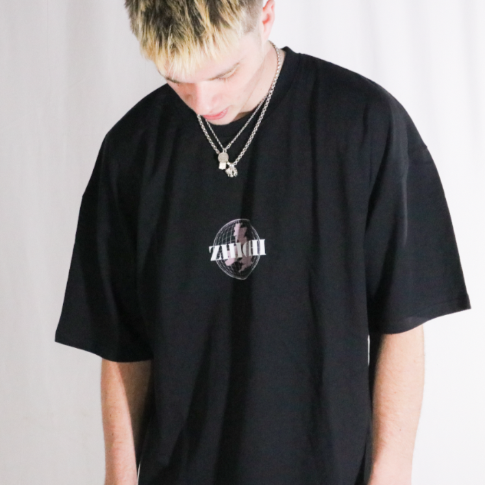 Black Graphic T-Shirt -- SeaCell