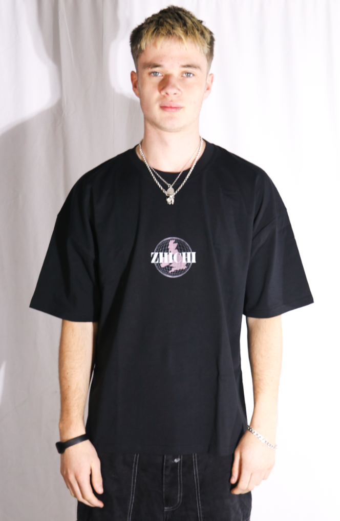 Black Graphic T-Shirt -- SeaCell