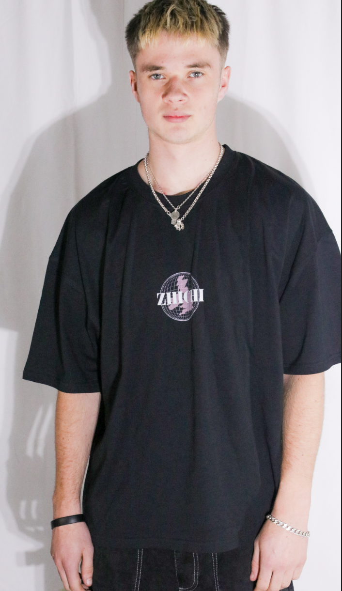 Black Graphic T-Shirt -- SeaCell